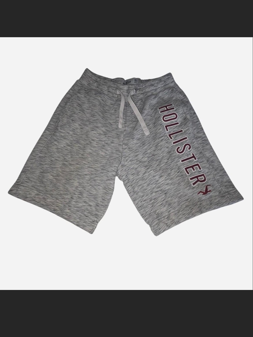 Hollister Men's Gray Logo Sweat Shorts Size XS